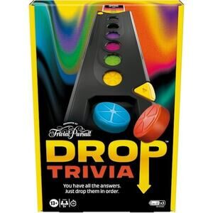 Hasbro Drop Trivia‎ Electronic Board Game Trivial Pursuit Family Party Game NEW